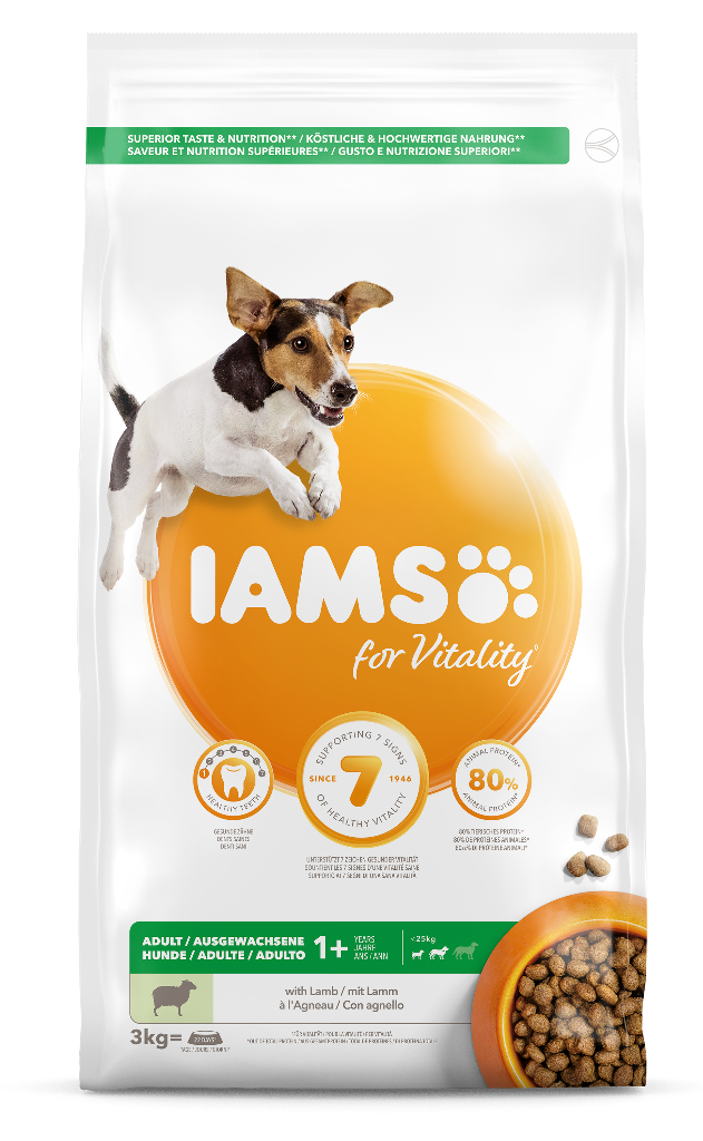 Iams Dog small & medium lamb