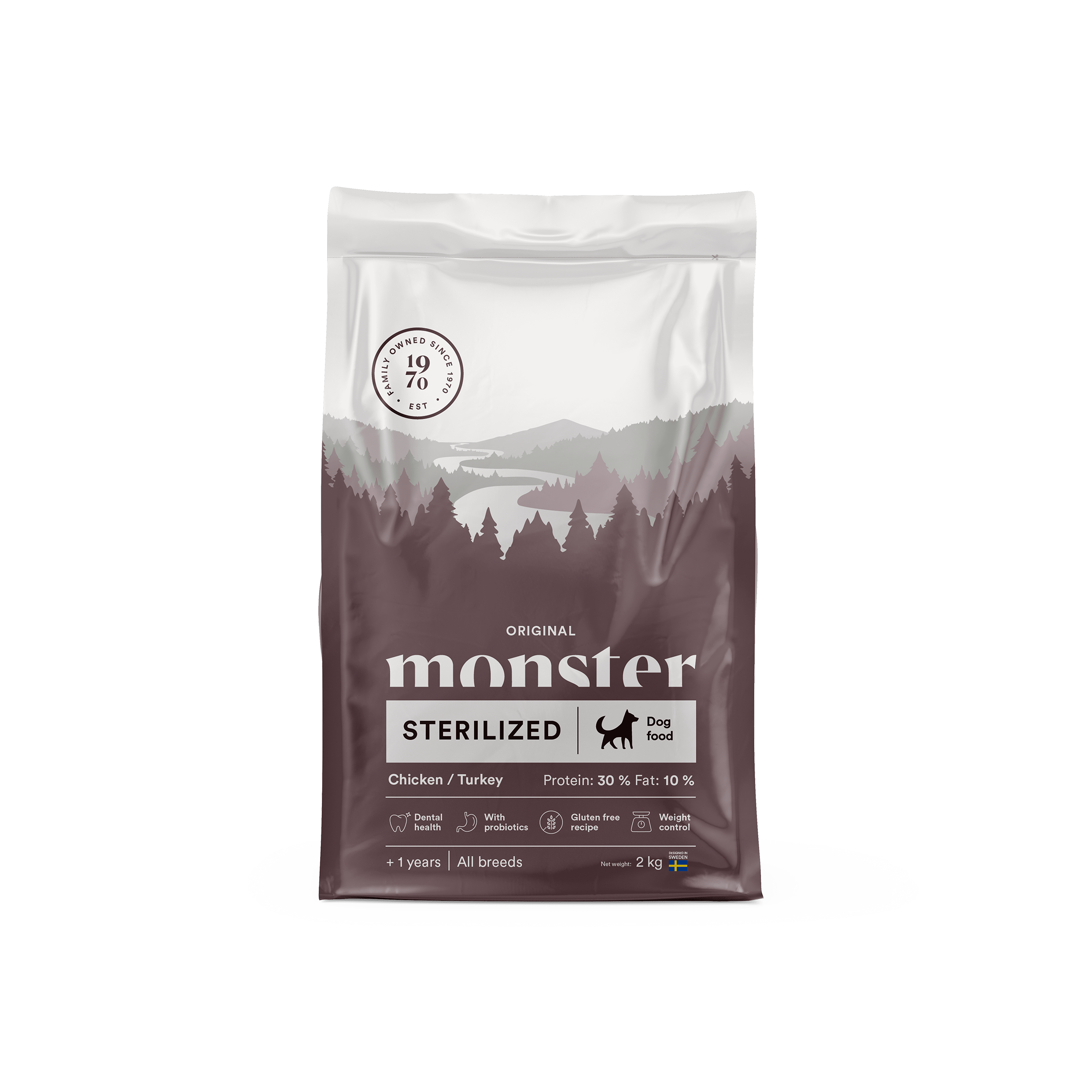 Monster Original Sterilized Chicken / Turkey